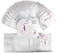 Eye Gel Pads, 50 Pairs of Eyelash Lash Extension Lint Free Under Eye Gel Pads Eye Patches For Pro Salon and Individual Eyelash Extension, Facials