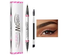 Eye Liner Brow Pen, Smudge-Proof Eye Makeup, Funzione Brow Pen, Brow Pen Eye Pencil, Long Lasting Eyebrow Pen, 2 In 1 Makeup Tool, Double Ended Brow Pen, Eye Liner Makeup Pencil
