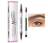 Eye Liner Brow Pen, Smudge-Proof Eye Makeup, Funzione Brow Pen, Brow Pen Eye Pencil, Long Lasting Eyebrow Pen, 2 In 1 Makeup Tool, Double Ended Brow Pen, Eye Liner Makeup Pencil