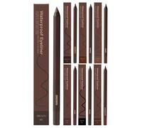 Eye Liner Pencil, 2 in 1 Makeup Pen, Smudge Proof Brow Definer with Smooth Application Design, Long Lasting Beauty Liner with Easy Glide Tip, Beauty Supplies, Eyebrow Liners for Women Daily Use