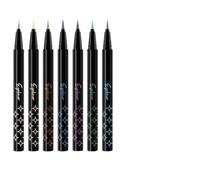 Eye Liner Pencil Set - 7 Color Glitter Pearl Waterproof Liquid Eyeliner Kit, Smudge Resistant Makeup Pen Collection, High Shine Eye Beauty System | Long Lasting Cosmetic Color Kit For Women Girls