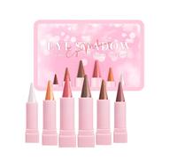 Eye-Liner Scintillante, 6 Pezzi di Trucco per il Viso Eye-Liner A Lungo Tenuto, Per Donne E Ragazze Amanti Di Bellezza Appassionati Cosplay Performers Studenti Festa Matrimonio Spettacolo