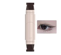 Eye Liner Stamp Pen - Eye Liner Stamps, Stencil | Doppia testa impermeabile lungo Lasting Liner Pen for Easy Makeup Cosmetics Women Eyebrow Shaping