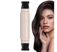 Eye Liner Stamps - Waterproof Eye Stencil, Doppia testa impermeabile lungo Lasting Liner Pen for Easy Makeup Cosmetics Women Eyebrow Shaping