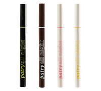 Eye Liner Waterproof Smudge Proof, Set Di 4 Precise Tip Eye Liners, High-Pigmented Eye Liner Liquid Pen Women Eye Makeup Cosmetic, Quick-Drying Waterproof Liquid Liner
