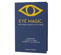 Eye Magic Premium Eye Lift Combo Pack - Medi Large Size, 128 punti, solo strisce, 2 taglie combinate, miglior rapporto qualità/prezzo, Made in USA