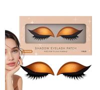 Eye Makeup Patch Stickers, Waterproof Eyeshadow Applicator, Quick Apply Sweatproof Tool, Easy Use Extra, Stylish Beauty Aid with Modern Design, Handy Cosmetic Support for Girls Carnival Costume