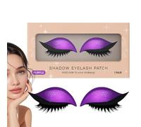 Eye Makeup Patch Stickers, Waterproof Eyeshadow Applicator, Quick Apply Sweatproof Tool, Easy Use Extra, Stylish Beauty Aid with Modern Design, Handy Cosmetic Support for Girls Carnival Costume