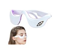 Eye Massager with Heat, Ems Micro Current Pulse Eye Massager Heating Therapy Eye Relax Beauty Device Relief Eye Fatigue & Eye Bags