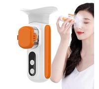 Eye Mist Sprayer, Portable Face Mister, Warm Compress Eye Steamer, Moisturizing Skin Care Tool, Rechargeable Facial Sprayer, Home Use, 2.54x4.8x2.38 Inches