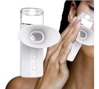 Eye Mister for Dry Eyes - Portable Humidifying Eye Steamer & Facial Moisturizing Sprayer, Cool Mist Eye Drop Steamer for Hydration & Relief, Travel-Friendly Eye Steaming Device for Home, Office, Scho