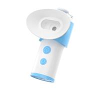Eye Nano Mist Sprayer, Dry Eyes Steamer, Eye Hydration Humidifier, Ricaricabile Moist Heat Device, Travel Hot and Cold Compress For Dryness, (11,2 x 6,5 x 5,6 cm) White Blue