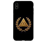 Eye of God - Illuminati - The All Seeing Eye Custodia per iPhone XS Max