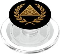 Eye of God - Illuminati - The All Seeing Eye PopSockets PopGrip per MagSafe