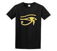 Eye of Horus Eagle Head God Ancient Egypt Pharaoh Mummys Novelty T-Shirt Black 3XL