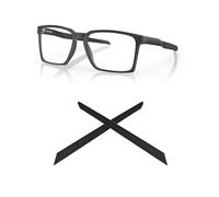 Eye Opening Stuff Auricolari di ricambio compatibili con occhiali da sole Oakley Exchange/Exchange R/Exchange Sun, nero