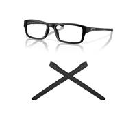 Eye Opening Stuff Cuscinetti auricolari di ricambio compatibili con occhiali da sole Oakley Chamfer OX8039, nero