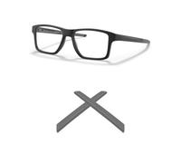 Eye Opening Stuff Cuscinetti auricolari di ricambio compatibili con occhiali da sole Oakley Chamfer Squared OX8143/Chamfer MNP OX8089 - Grigio