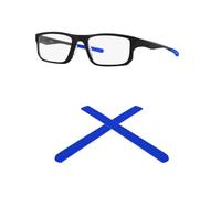 Eye Opening Stuff Cuscinetti auricolari di ricambio compatibili con occhiali da sole Oakley Voltage OX8049/Voltage AF OX8066, Blu
