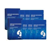 Eye Patches Korean Malora Microglow, Maschera per Occhi Deep Care per Occhiaie Rughe Borse Sotto Gli Occhi e Gonfiori, Maschere Idratanti per Il Contorno Occhi per Dormire(2 Box)