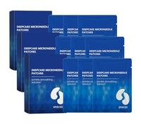 Eye Patches Korean Malora Microglow, Maschera per Occhi Deep Care per Occhiaie Rughe Borse Sotto Gli Occhi e Gonfiori, Maschere Idratanti per Il Contorno Occhi per Dormire(3 Box)