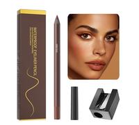 Eye Pencil - Penna in gel per occhi impermeabili | Smooth Smudge-Proof Pen Gel con Sharpener | Beauty Cosmetic Pencils for Girls & Women | Perfect For Daily Makeup, Party & Professional Use