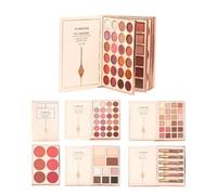 Eye Shadow Book Kit - 48-Color Makeup Palette, 48-Color Shimmer & Matte Eyeshadow Palette with Highlighter Blush Contouring | Book-Shaped Makeup Kit for Women Girls Christmas Everyday Party Travel