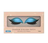 Eye Shadow Eyelash Stick On, Reusable Adhesive Makeup Patch for Smudge-Proof Application, Ideal for Bridal Photoshoots Halloween Cosplay Stage Festival Wedding or Night Out Looks