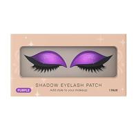 Eye Shadow Eyelash Stick On, Reusable Adhesive Makeup Patch for Smudge-Proof Application, Ideal for Bridal Photoshoots Halloween Cosplay Stage Festival Wedding or Night Out Looks