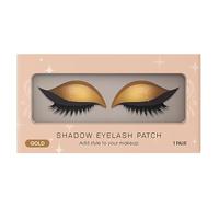 Eye Shadow Eyelash Stick On, Reusable Adhesive Makeup Patch for Smudge-Proof Application, Ideal for Bridal Photoshoots Halloween Cosplay Stage Festival Wedding or Night Out Looks
