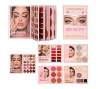 Eye Shadow Palette | Makeup 55-Color Long Lasting Colorful Blush Face Eye | Colorful Blush Face Eye Makeup Pallet for Women Girls Party Wedding Holiday Christmas Dating Shopping Work