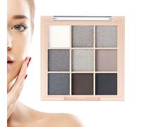 Eye Shadow Palette Professional 9 Colors Eyeshadow Makeup Makeup Eyeshadow Palette, Shimmer Glitter Make Up Palette, Eyeshadow Makeup Pallete for Women and Girls