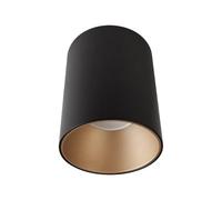 EYE TONE PLAFONIERA NERO/ORO SPOT TUBE NT 1X 8931