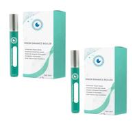 Eye Vision Roller - Restringe temporaneamente le pupille e migliora la messa a fuoco. Clinicamente formulato per alleviare il glaucoma/sindrome dell'occhio secco.