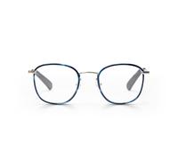 Eyebobs Interno Premium Unisex Montatura Occhiali Blu & Argento Anteriore Con