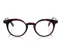 Eyebobs Reva Unisex Premium Lettura Occhiali, Rosso Multi Anteriore E Templi