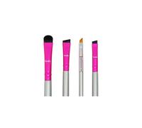 Eyebrow Brush Kit Thin Angled - Eye Brow Concealer Contour Brush to Shape and Conceal Eyes Duo Spoolie Brushes Firm Bristles Definer for Filling