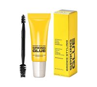 Eyebrow Gel Waterproof Brow Styling Duo, Long Lasting Sculpting Color Cream, Double Ended Precision Brush Design, Smudge Proof Defined Finish Formula, for Party Wedding Work Office