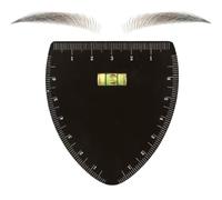 Eyebrow Mapping Ruler - Precision Shaping Guide, Brow Measuring Guide, Stainless Steel Fast Drawing Eyebrow Ruler | Makeup Accessory For Women Girls, Cosmetics Utensil for Wedding Spa Barber
