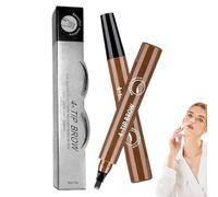 Eyebrow - Matite da donna, 2 pezzi, impermeabile, di precisione, 4,72 x 0,79 x 0,79 x 0,79 cm, lunga Lasting Compact Tint Tool for Commute, Travel, Wild Use, Daily Makeup to Girls Beauty Kit