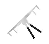 Eyebrow Measuring Tool, Precise Scale Positioning Ruler, Sturdy Brow Tool, Symmetry Eyebrow Guide, Eye Drawing Accessory, Durevole Makeup, Women Used. 14x8x1cm