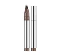 Eyebrow Pen, Multi-Fork Tip Liquid Brow Pencil For Natural Hair-Like Strokes, Smudge-Proof Long-Lasting Makeup Tool For Women And Girls, Hairline Filler Beauty Accessory, Travel-Friendly