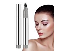Eyebrow Pen, Multi-Fork Tip Liquid Brow Pencil, Smudge-Proof Hairline Enhancer Tool, Waterproof Long-Lasting Makeup Accessory, Ideal for Beauty Routines, Home Use, Daily Looks