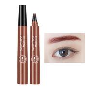 Eyebrow Pen - waterproof 4 fork tip tool, marcatore preciso per sopracciglia | penna liquida a lunga durata, applicatore per capelli naturali come stroke applicatore, soluzione per trucco per bellezza
