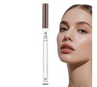 Eyebrow Pencil, Brow Pen, Long-Lasting Formula, Waterproof Design, 4 Tipped Applicator Natural Look, Lightweight Portable Makeup Tool, Ideal for Ladies and Girls, Travel Daily