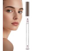 Eyebrow Pencil, Long-Lasting 4Tip Pen, 4.61x0.59in Waterproof Eye Brow, natural Makeup Tool, Portable Smudge-Proof for Ladies, Girls, and Travel Use, Party, Celebration