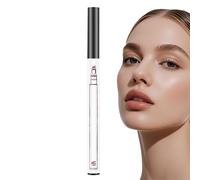 Eyebrow Pencil, Long Lasting Brows Pencil, Portable 4-Tipped Brow Pen, Waterproof Eyebrows Makeup Tool for Ladies & Girls, Ideal for Travel, Light Brown, Brown, Gray, Black, 1 pezzo