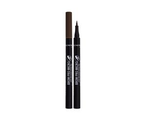 Eyebrow Pencil Rimmel London Brow Pro Micro 24Hr Precision-Stroke Pen 1Ml Per Donna (Eyebrow Pencil) 003 Soft Brown