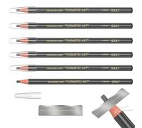 Eyebrow Pencils Brow Pencil Set per marking, filling and outlining, tatuaggio makeup e microblading forniture kit-permanenti Eye Brow Liners In (Gray)