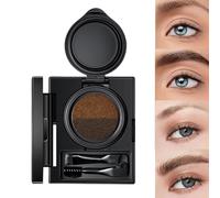 Eyebrow Pomade, Two Color Eyebrow Mascara, Waterproof Brow Powder, Eyebrow and Eye Liner Cream, Double Ended Brow Brush, Eyebrow Cream with Stamp, Eyebrow Definition Cream